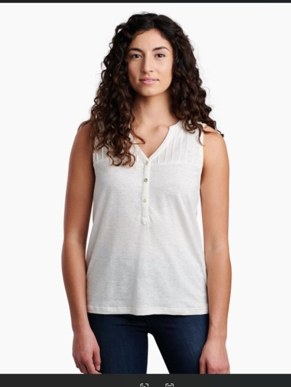 Kuhl Brisa Tank - Ivory Tank - Women's size small